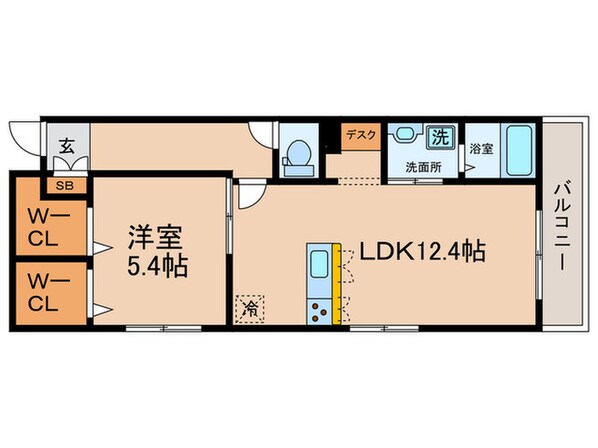 ソルバ和泉の物件間取画像